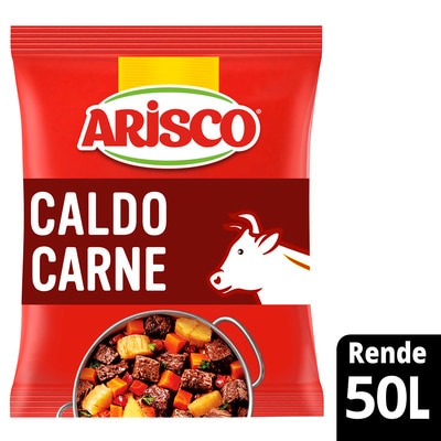 Caldo de Carne Arisco 850 g - Use o caldo Carne Arisco para preparar cremes, molhos, sopas, risotos, polentas e muito mais!