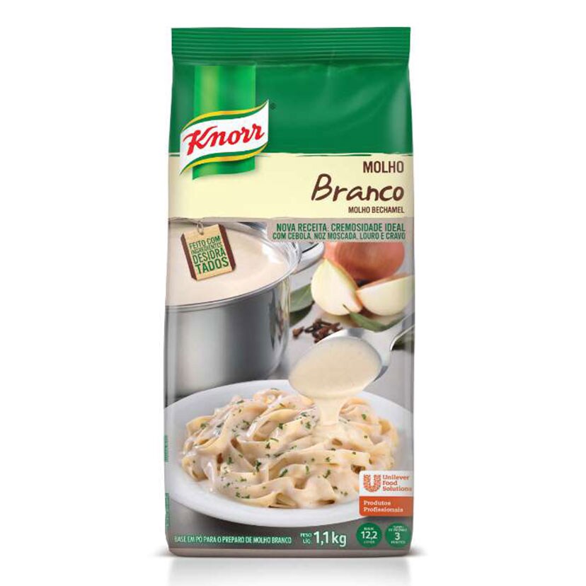 Molho Branco Bechamel Knorr 1,1 kg