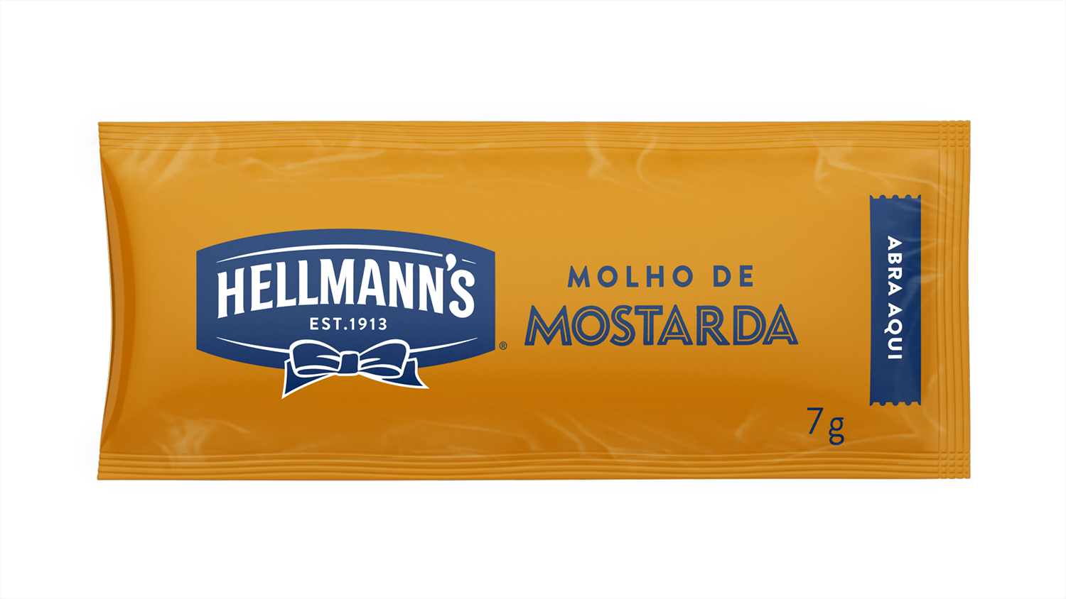 Mostarda Hellmann's - Sachê 7 g - Mostarda Hellmann's - Sachê