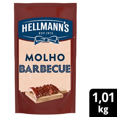 Molho Barbecue Hellmann's Doypack 1,01kg