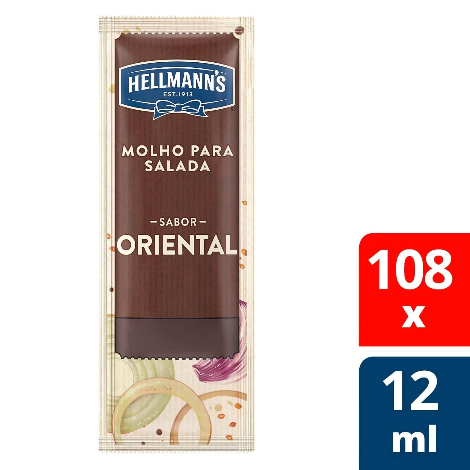 Molho para Salada Hellmann's Oriental 12 ml