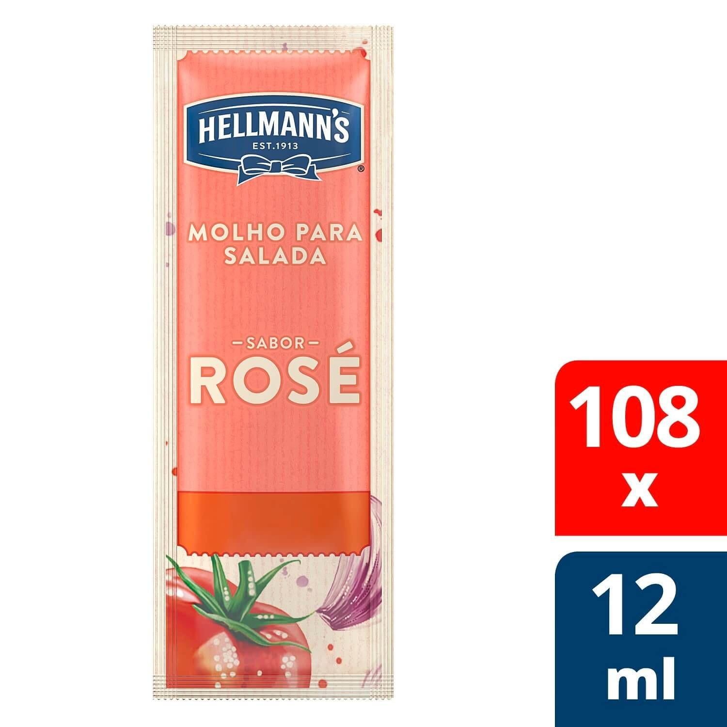 Molho para Salada Hellmann's Rosé 12 ml