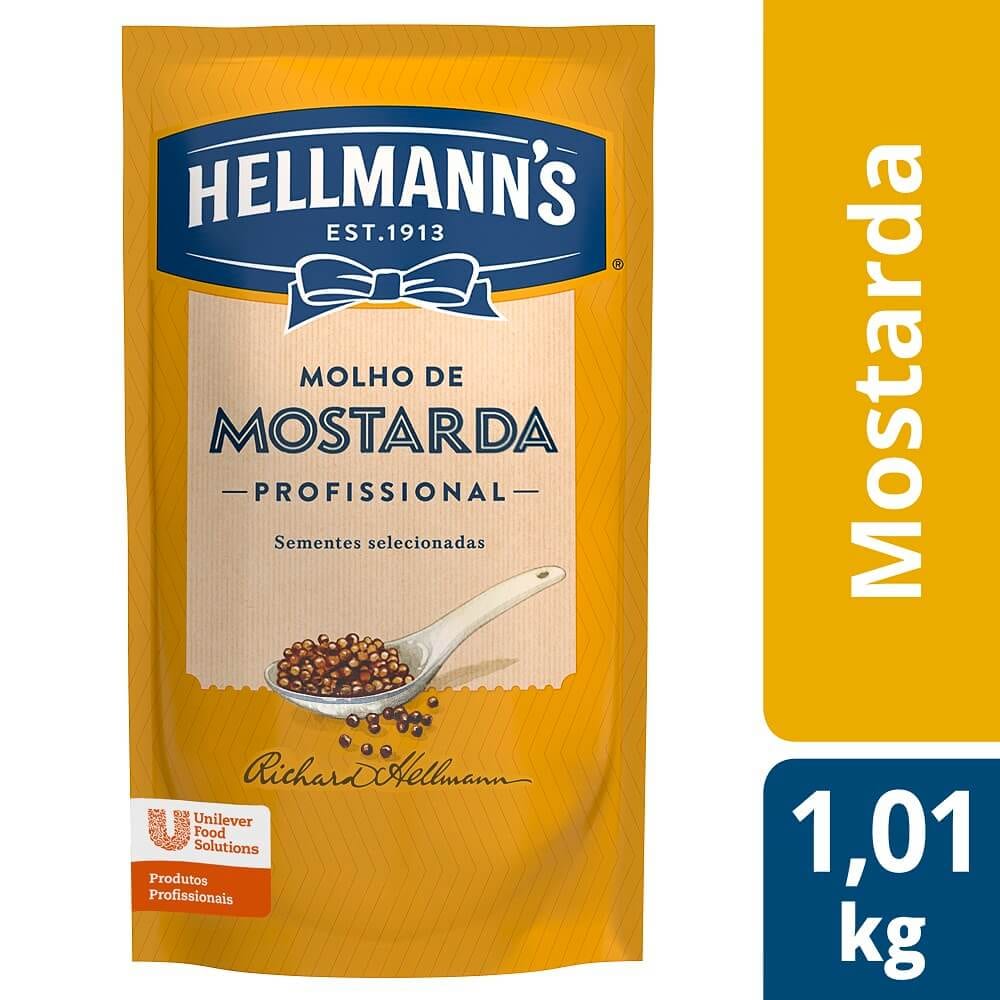 Mostarda Hellmann's Doypack 1,01 kg