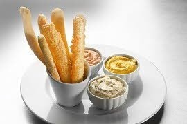 Grissini de parmesão e alecrim