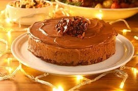Torta Brownie com mousse de chocolate