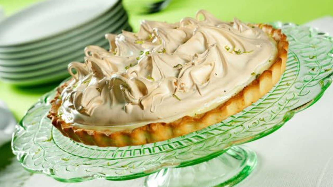 Torta de Limão com Limão em Pó
