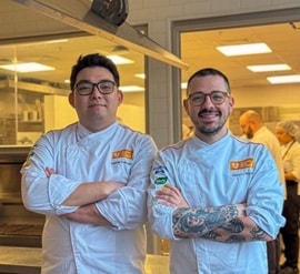 chefs Michael Yamashita e Giovanni Aracri