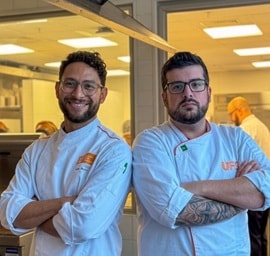 chefs Ivan Rocha e Victor Corazza
