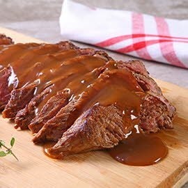 Ovelha Assada ao Molho de Hortelã