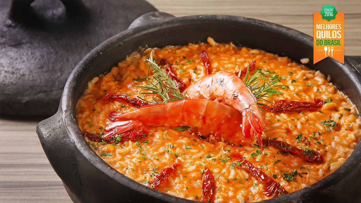 Risoto de Camarão