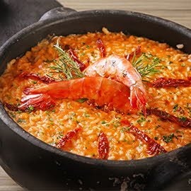 Risoto de Camarão Risoto de Camarão