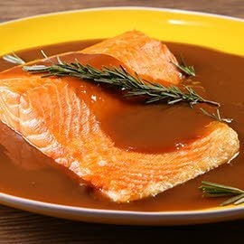 Salmão ao Molho de Tamarindo Salmão ao Molho de Tamarindo