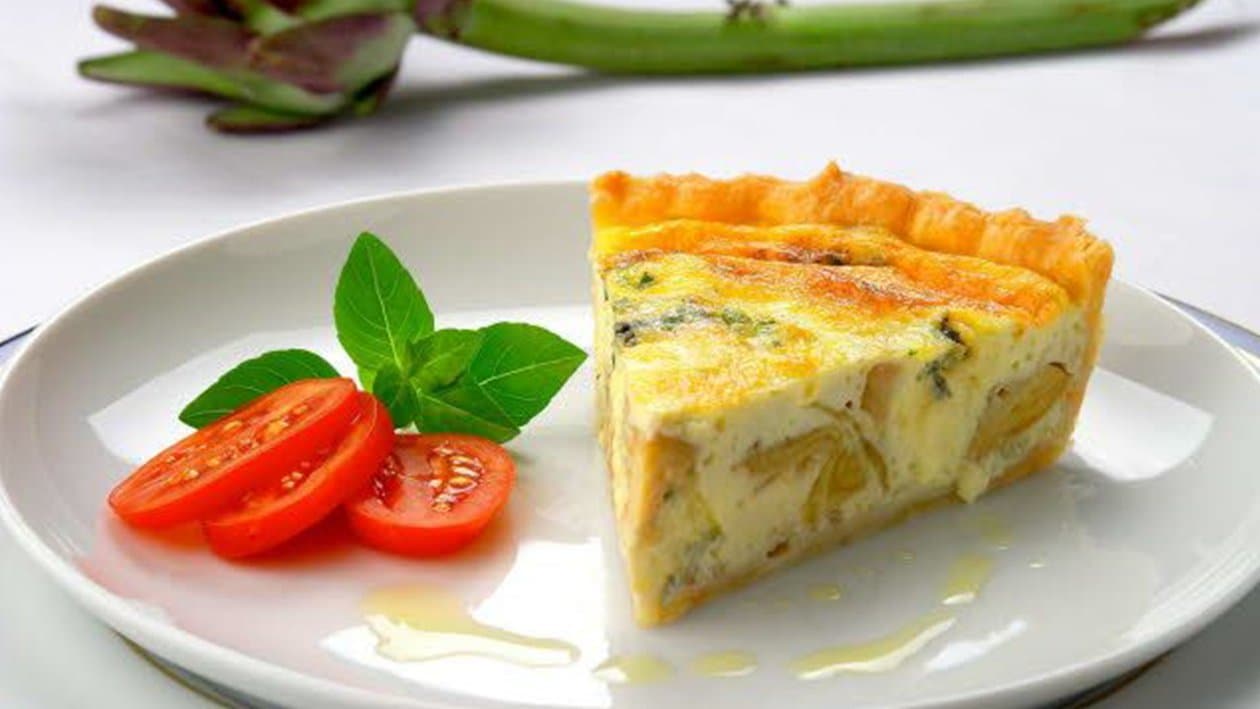 Quiche de Alho-Poró – - Receita