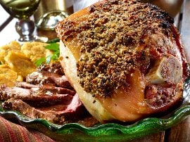 Pernil Suíno ao Molho Ferrugem Pernil Suíno ao Molho Ferrugem