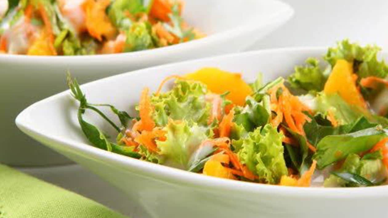 Alface-Americana com Roquefort e Damasco – - Receita