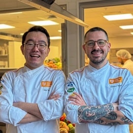 chefs Luiz Felipe Barria e Victor Corazza