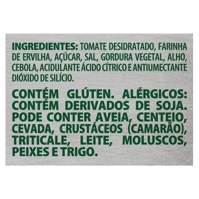 Base de Tomate Desidratado Knorr Professional 750g - Base de tomate desidratado fica pronto em 1 minuto, economizando tempo, gás e energia. Além disso, tem maior durabilidade e ocupa menos espaço em estoque em comparação ao molho feito com tomates.