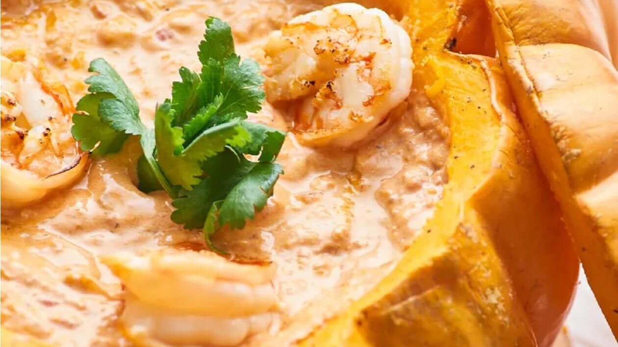Moranga de Camarão com Manga – - Receita Moranga de Camarão com Manga – - Receita