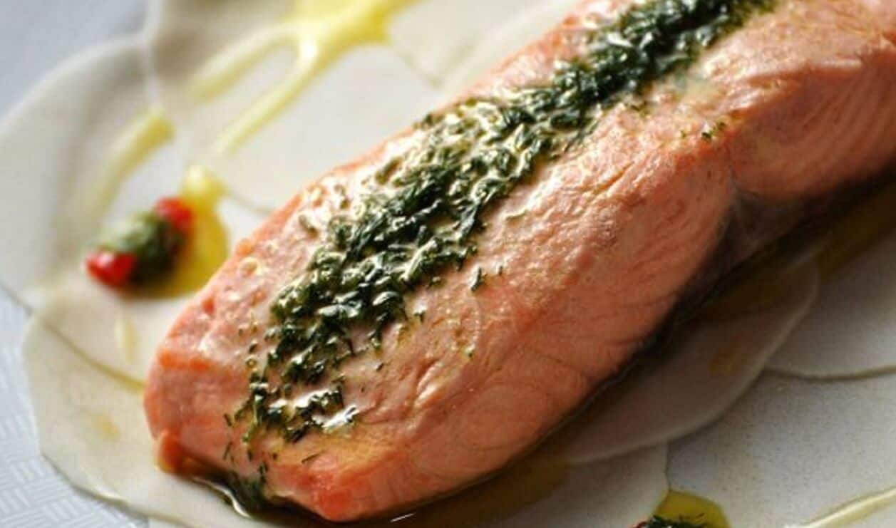 Salmão Cítrico de Forno Salmão Cítrico de Forno
