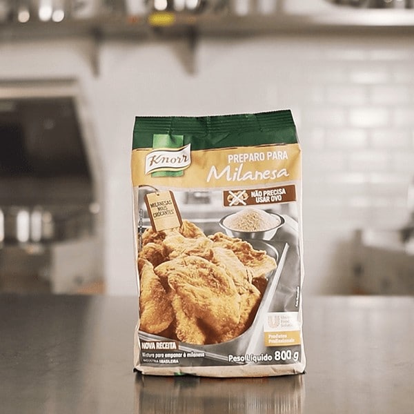 Preparo para Milanesa Knorr: mais crocantes e sequinhas