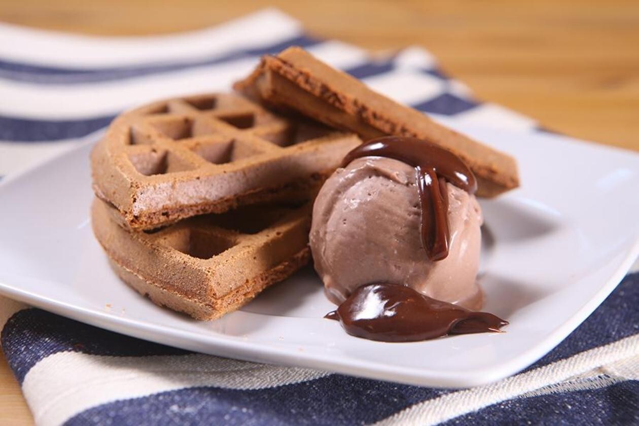 Sorvete de Brownie Sorvete de Brownie