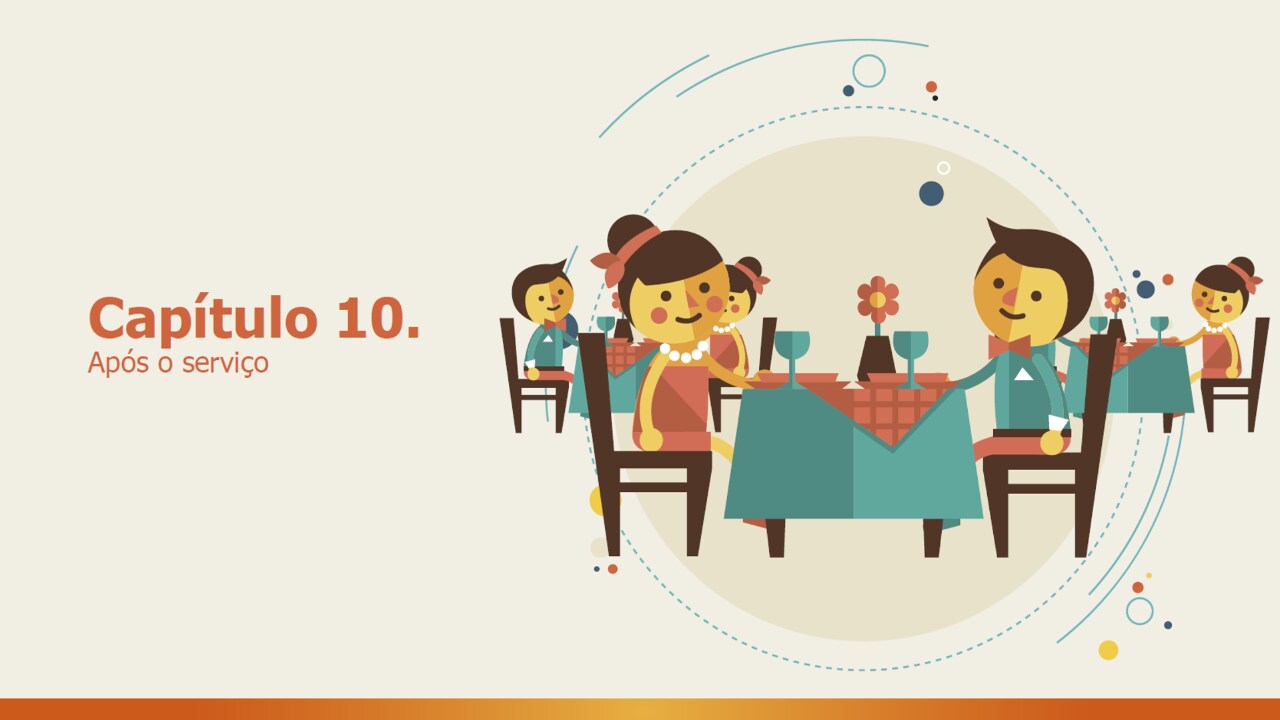 Capítulo 10 - Após o serviço Capítulo 10 - Após o serviço
