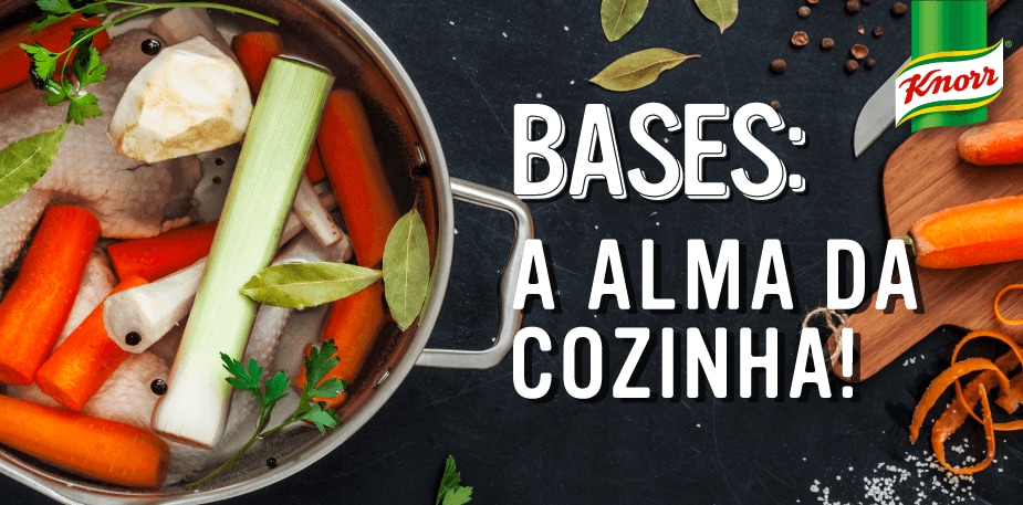 Bases Knorr: sabor irresítivel
