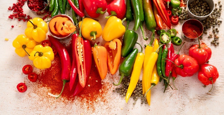 6 Dicas para usar diferentes tipos de pimenta no menu.